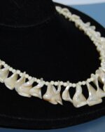 Vintage mother of Pearl drop necklace - Circa 1950'5